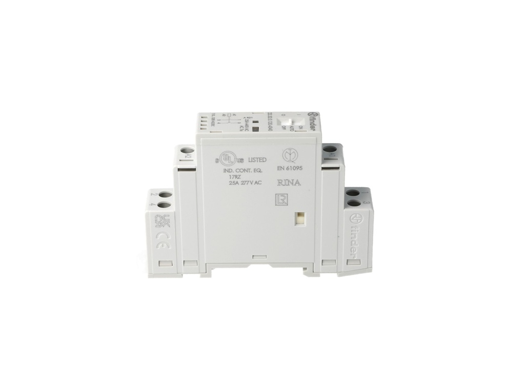 223201204340 — CONTACTOR MODULAR2 NO (120 AC/DC) 25 A.