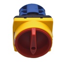 SAP16/04-M1 — INTERRUPTOR ROTATIVO PARA CANDADO 16A, 440VCA 3 POLOS ON-OFF, + NEUTRO