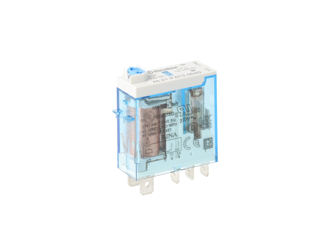 465281200040 — MINI-RELE INDUSTRIAL 120VCA 2P2T 8-16AMP