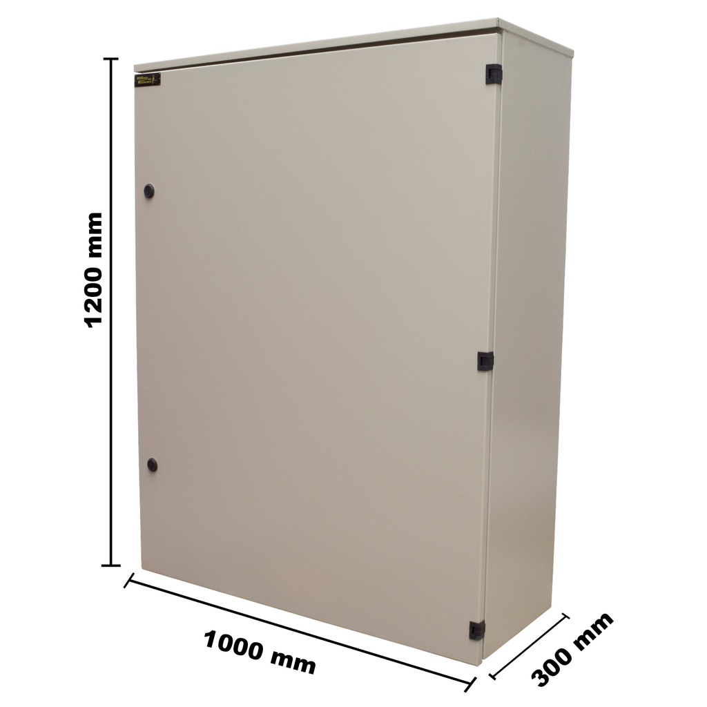 TPMEG12010030 — GABINETE GALVANIZADO NEMA 3R 1200X1000X300MM