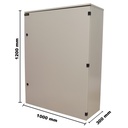 TPMEG12010030 — GABINETE GALVANIZADO NEMA 3R 1200X1000X300MM