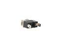 XT-11A — INTERRUPTOR DE PALANCA 2 TERMINALES, Número de polos: 1  Posiciones: ON-OFF  Capacidad: 20/15A  125/277VAC   2HP 125/277VAC 1.5HP   125/277VAC para un pulso momentaneo  Terminales: 2 lenguetas de 6.3mm  Montaje: Diametro 12mm