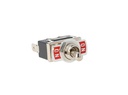 XT-12A — INTERRUPTORES DE PALANCA 3 TERMINALES Posiciones: ON-ON Capacidad: 20/15A 125/277VAC 