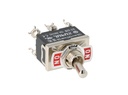 XT-23B — INTERRUPTORES DE PALANCA 6 TORNILLOS Posiciones: ON-OFF-ON Capacidad: 20/15A 125/277VAC 