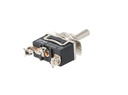 XT-13BF — INTERRUPTORES DE PALANCA C/ TORNILLOS, Número de polos: 1  Posiciones: PULS-OFF-PULS  Capacidad: 20/15A  125/277VAC  2HP 125/277VAC  1.5HP   125/277VAC para un pulso momentaneo Tornillos: 3  Montaje: Diametro 12mm