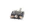 XT-13BF — INTERRUPTORES DE PALANCA C/ TORNILLOS, Número de polos: 1  Posiciones: PULS-OFF-PULS  Capacidad: 20/15A  125/277VAC  2HP 125/277VAC  1.5HP   125/277VAC para un pulso momentaneo Tornillos: 3  Montaje: Diametro 12mm