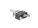 XT-13BF — INTERRUPTORES DE PALANCA C/ TORNILLOS, Número de polos: 1  Posiciones: PULS-OFF-PULS  Capacidad: 20/15A  125/277VAC  2HP 125/277VAC  1.5HP   125/277VAC para un pulso momentaneo Tornillos: 3  Montaje: Diametro 12mm