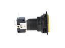TP-TSY — SWITCH TRIANGULAR AMARILLO 39 X39 x 39LED 12/5VCD, CON MICROSWITCH INTERCAMBIABLE.