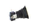 TP-TSY — SWITCH TRIANGULAR AMARILLO 39 X39 x 39LED 12/5VCD, CON MICROSWITCH INTERCAMBIABLE.