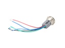 TP-MM30-RR110 — INTERRUPTOR METALICO 30MM 110V ON-MOM