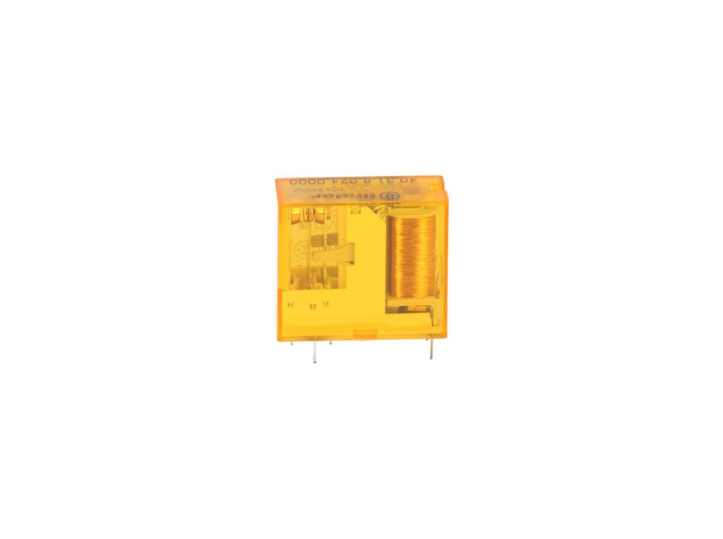 403180240000 — RELE P/CI 24VCA 1P2T 10AMP.
