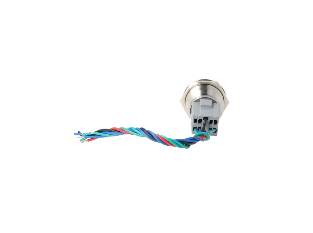 TP-ML30-PR24 — INTERRUPTOR METALICO 30mm 24V ON-OFFCON SIMBOLO DE ON OFF