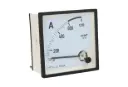 NP96-A-600/5 — AMPERIMETRO ANALOGO 0-600A/5, 96 X 96MM