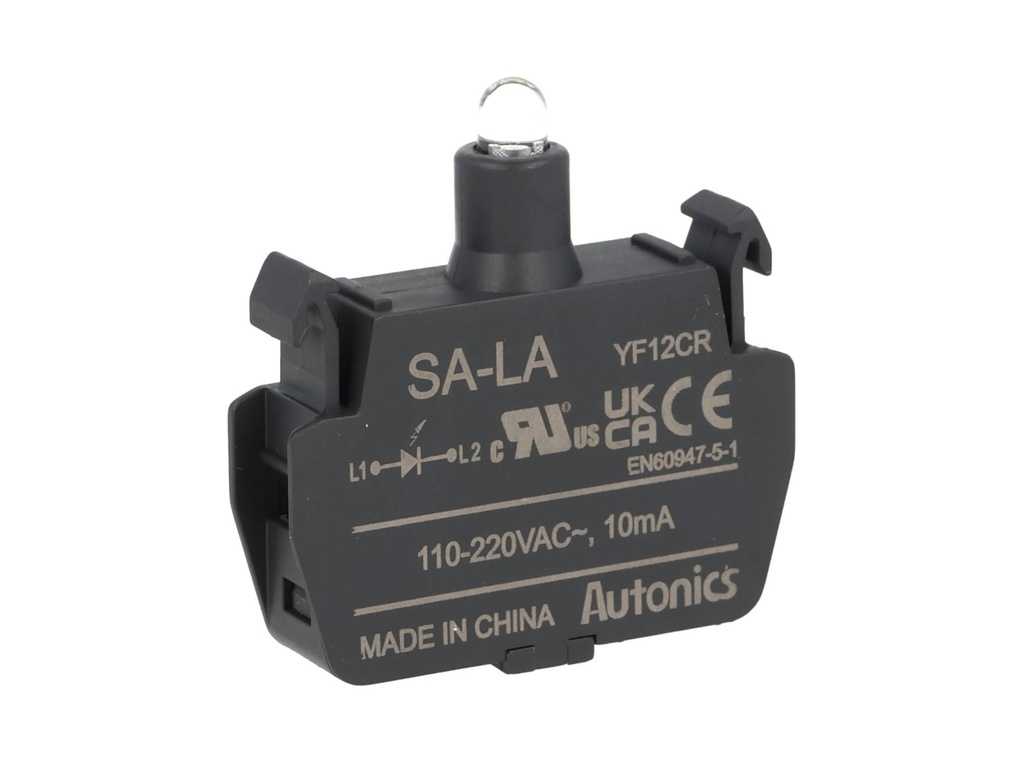 SA-LA — BLOCK DE LED (BLANCO) CA, 110-220VCA NOAPILABLE