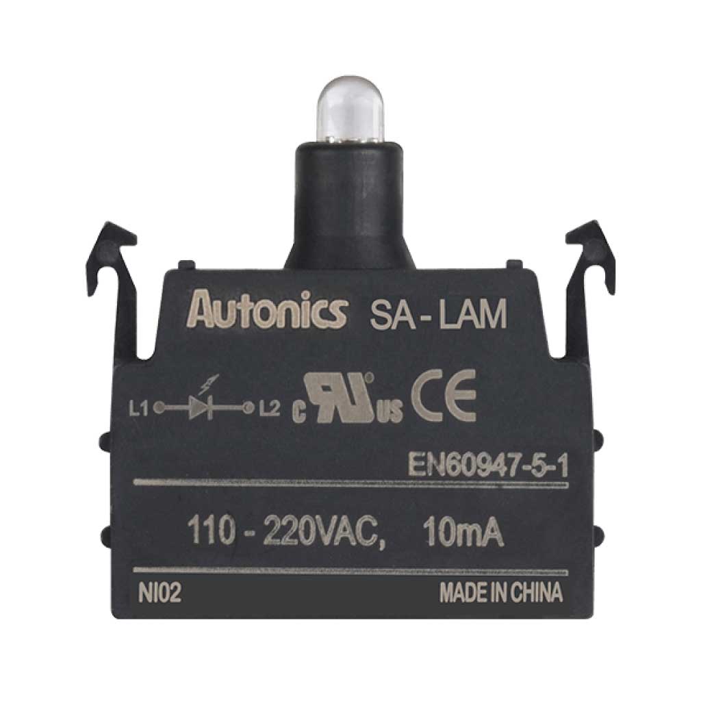 SA-LAM — BLOCK DE LED (BLANCO) CA, 110-220VCA APILABLE