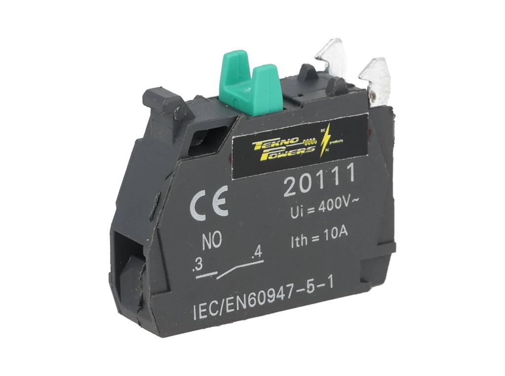 TP-B22XB4NO — BLOQUE DE CONTACTO NA 10A 400VCA*NO SON A PRUEBA DE EXPLOSION*