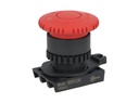 S2ER-E3R — BOTON HONGO PARO DE EMERGENCIA, 22mm, DIAMETRO HONGO 40mm