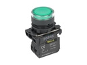 TP-XB5-LG — BOTON PULSADOR PLASTICO CON LED VERDE NA22mm 220/240VCA *NO SON A PRUEBA DE EXPLOSION*