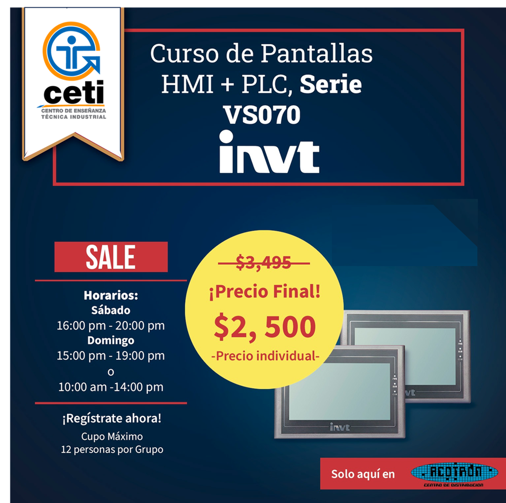 Curso Pantallas HMI + PLC - Alumnos CETI