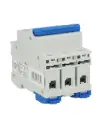 NB1-6KA3PC50 — BREAKER P/RIEL 3 LINEAS 230/400V 50A.
