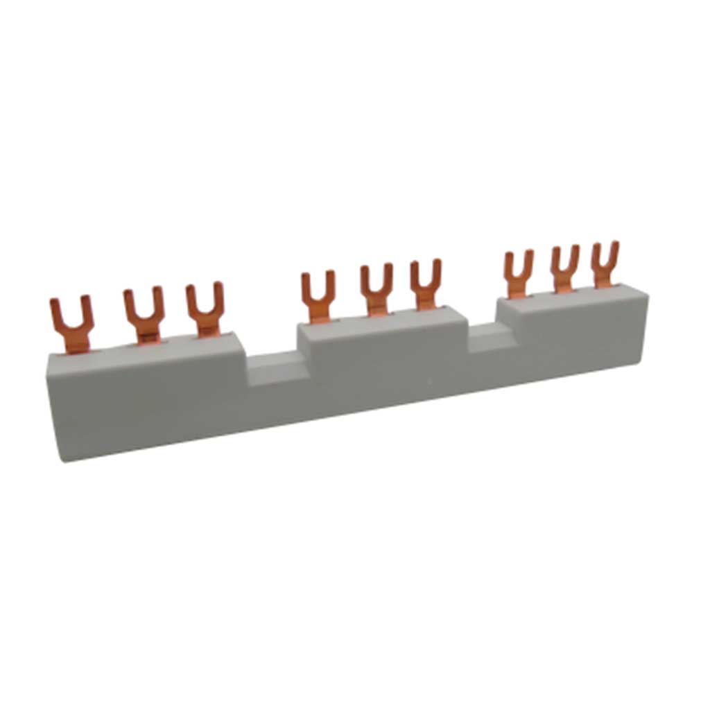 G54-14-3 - BUSBAR P/3 GUARDAM. C/BLOCK D/CONT.AUX