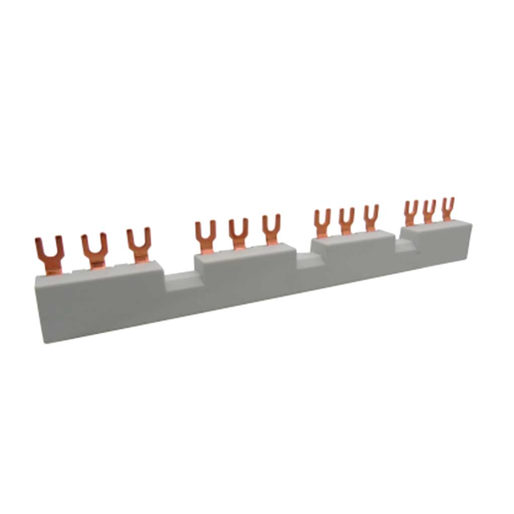 G54-14-4 - BUSBAR P/4 GUARDAM. C/BLOCK D/CONT.AUX