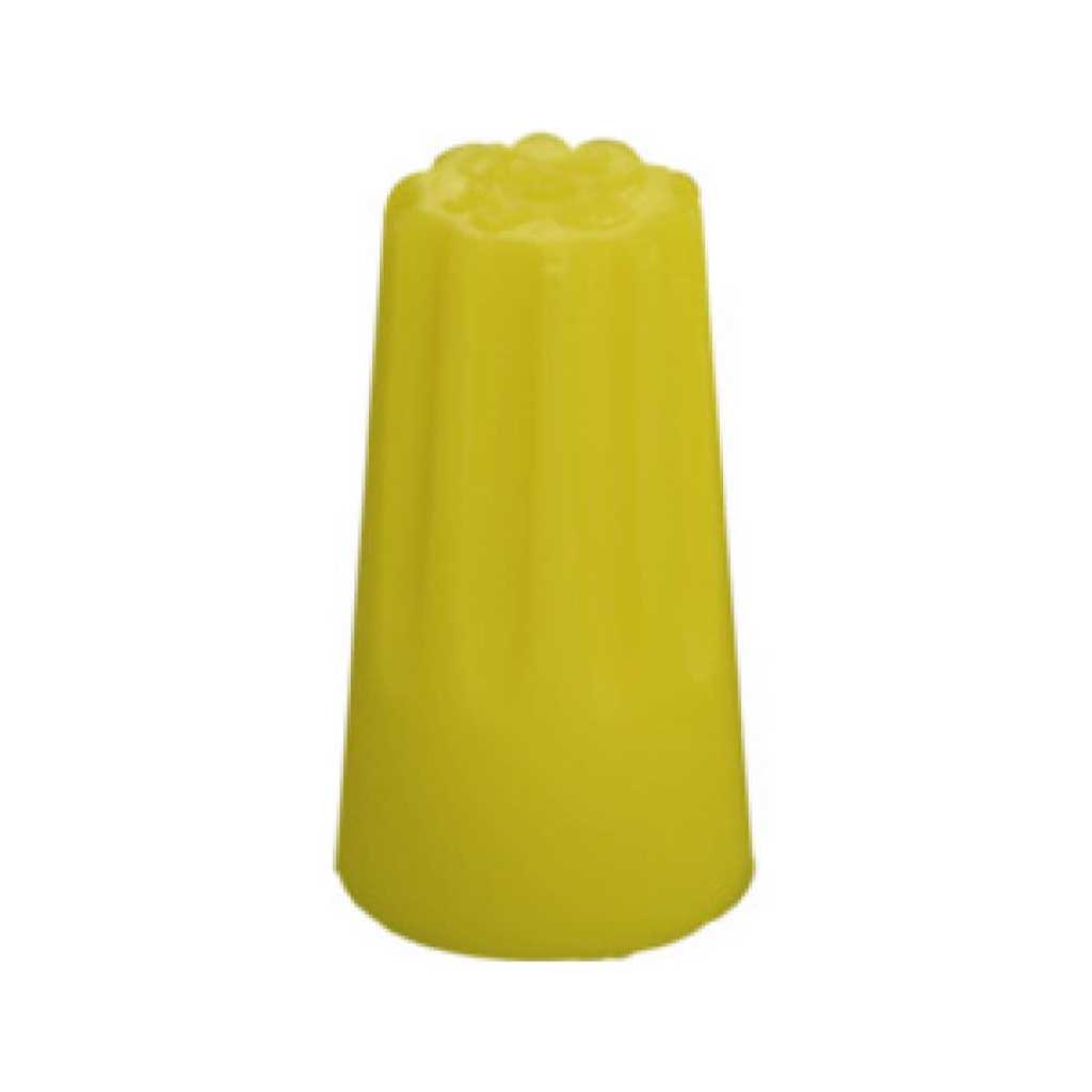 SPC22-10Y-10 — CAPUCHON CON RESORTE PAQUETE DE 10 PIEZAS 22-10AWG AMARILLO