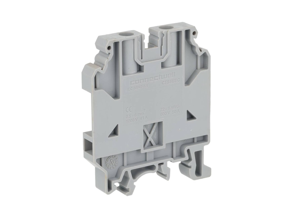 CTS6USC — CLEMA CON RESORTE 1000V,41A 62X52X8MM