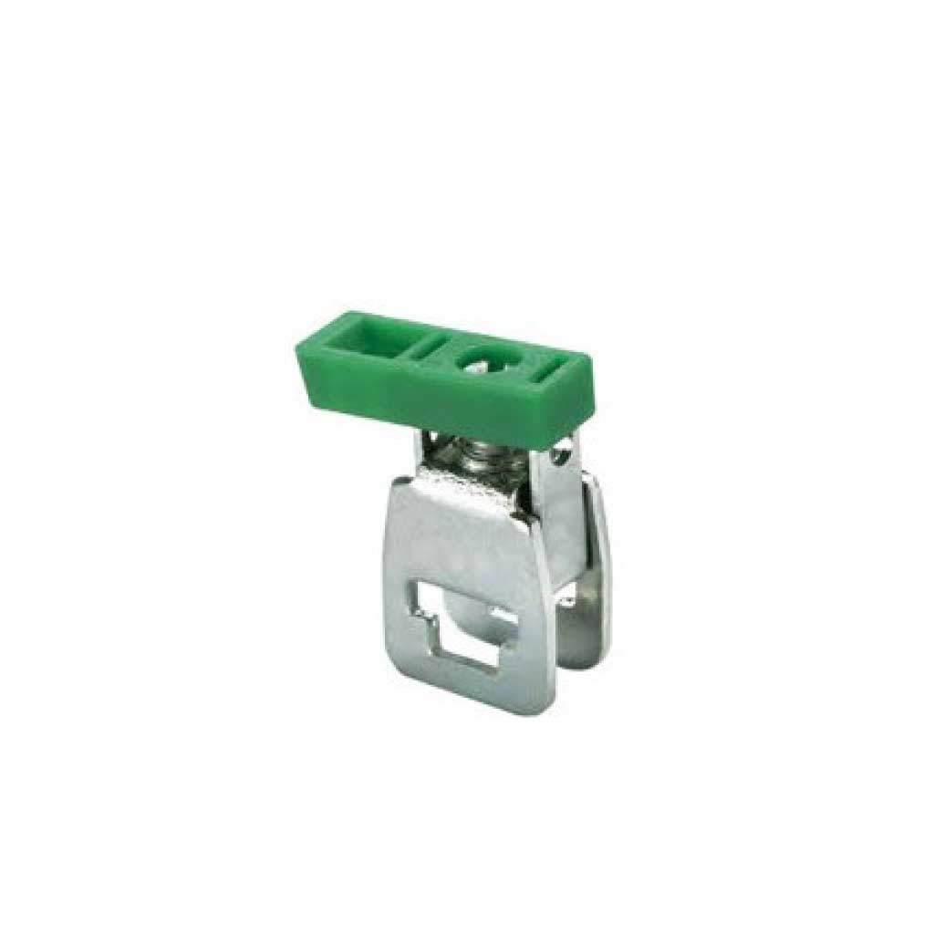 CENC16 — CLEMA PARA BUSBAR 9.8MM TAPA COLOR VERDE