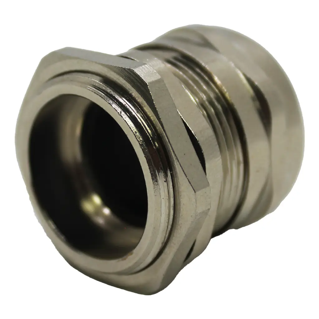 CGM-PG21 — CONECTOR GLAND.METALICO PG21 13-18mm CONCONTRATUERCA, LATON NIQUELADO