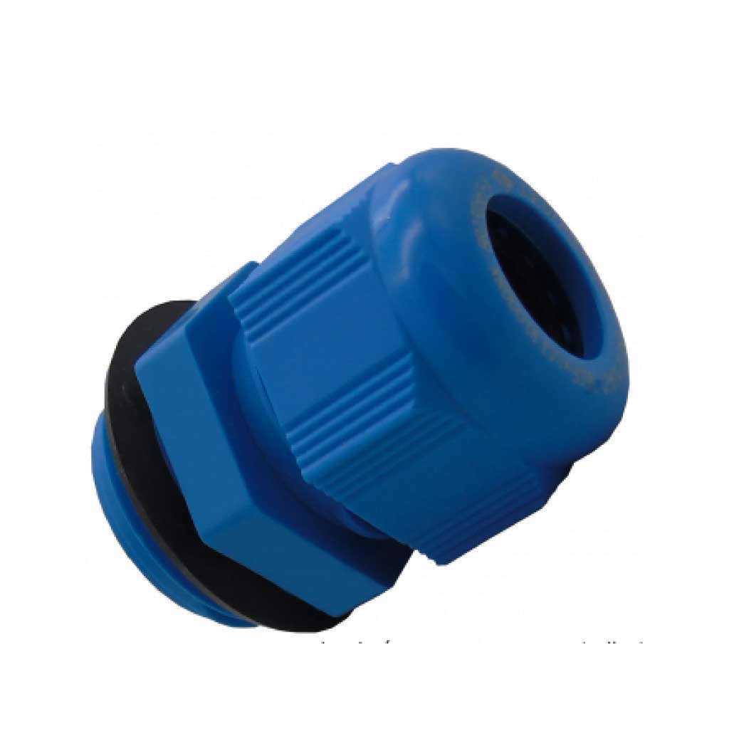 5507564 — CONECTOR GLANDULA M20 7-14 POLIAMIDA COLOR AZUL ATEX.