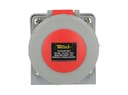 TP-CIS-3PT16ST — CONECTOR IND HEMBRA PARA SOBREPONER 3P+T16A, 415VCA,  (PARA MACHO #TP-CIP-3PT16LT) 