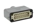 MIC10-16P-TOP — CONECTOR INDEPENDIENTE MACHO 10A 400V 16PIN 180° (HEMBRAS FIC10-16P-B/B-C)  (PG16) 