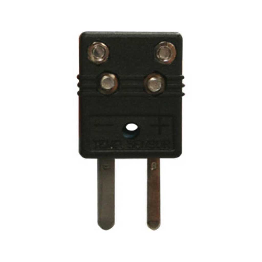 TP-J11-M — CONECTOR MACHO PARA TERMOCUPLA TIPO J NEGRO 