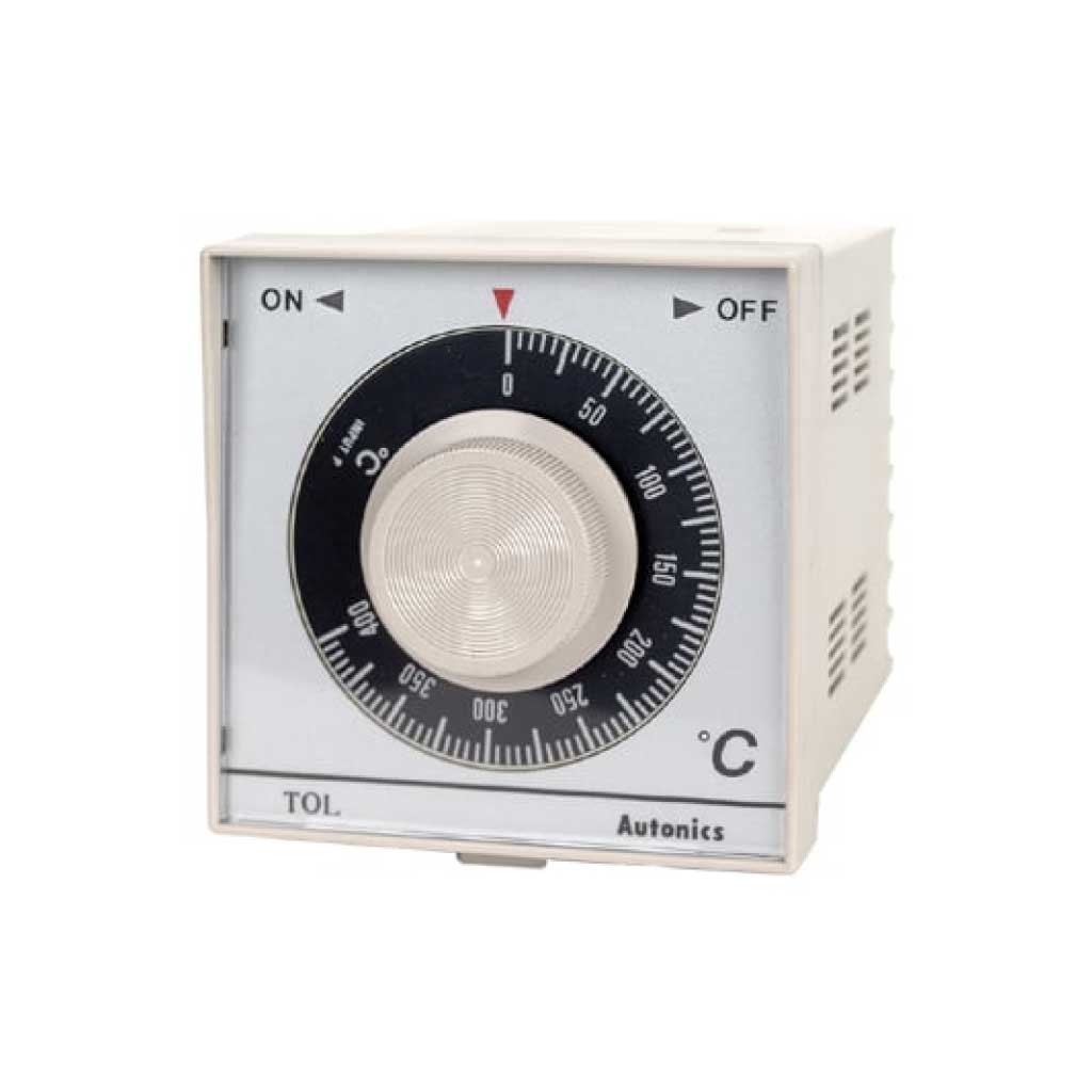 TOL-P3RJ4C — CONTROLADOR DE TEMPERATURA ANALOG. J 0-400°C PROPORCIONAL, 110/220VCA, SALIDA A RELEVADOR 96X96X100mm