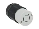 WJ-9420B — CONTACTO INDUSTRIAL CON SEGURO 20A/125VCA-250VCA, 3 POLOS (3 FASES) + TIERRA, TOMA AEREA