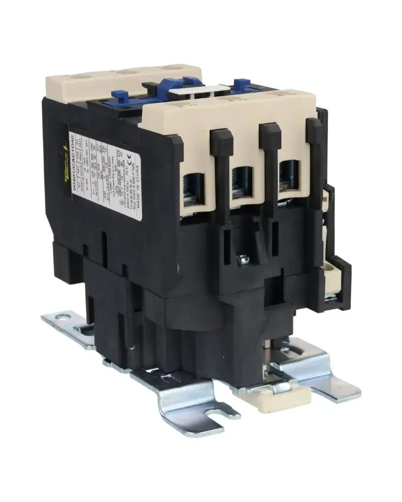 CAC-4010 — CONTACTOR 40A-CA3 60A-CA1 ANTS LC4060-10110VCA, TRABAJO LIVIANO, CONTACTO AUXILIAR 1NA+1NC