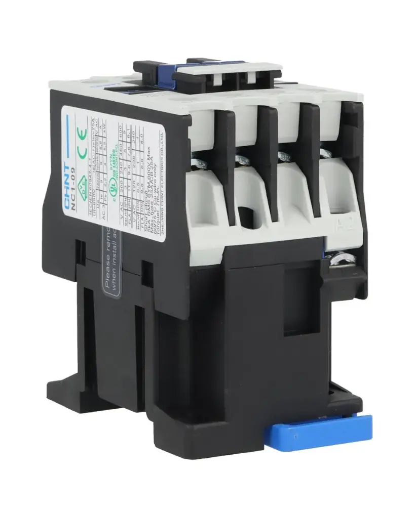 NC1-0910-220V — CONTACTOR CA TRIFÁSICO 220VCA 9A-CA3 20A-CA1 1NA