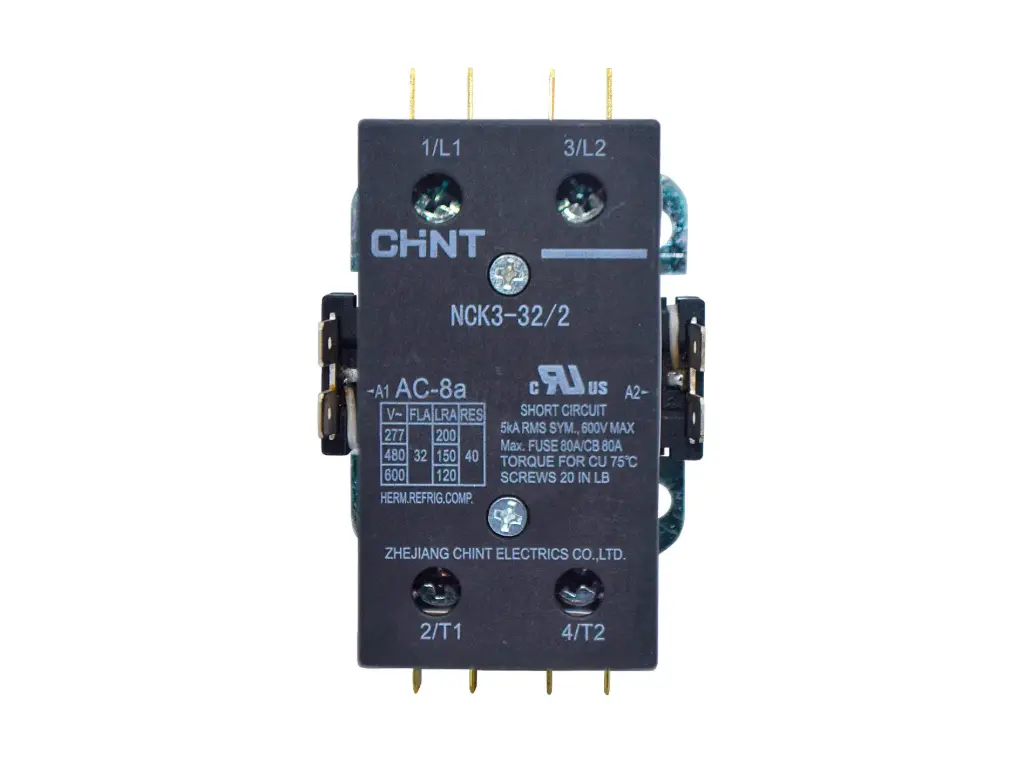 NCK3-32A/2-110V — CONTACTOR PARA AIRE ACONDICIONADO 2X32A/110VCA