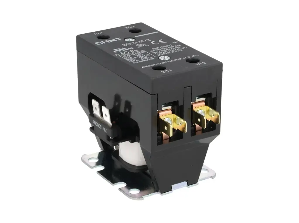 NCK3-40A/2-24V — CONTACTOR PARA AIRE ACONDICIONADO 2X40A/24VCA
