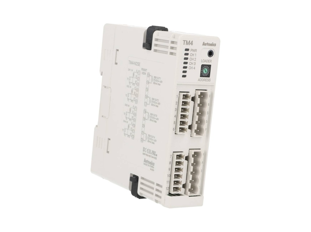 TM4-N2SE — CONTROL DE TEMPERATURA PID 4 CANALES 24VCC, SALIDA SSR, MODULO DE EXPANSION