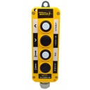 TP-COBW-4B — ESTACION COLGANTE DE BOTONES 4NA, 2 BLANCOS, 2NEGROS, 10A/660VAC *NO SON A PRUEBA DE EXPLOSION*