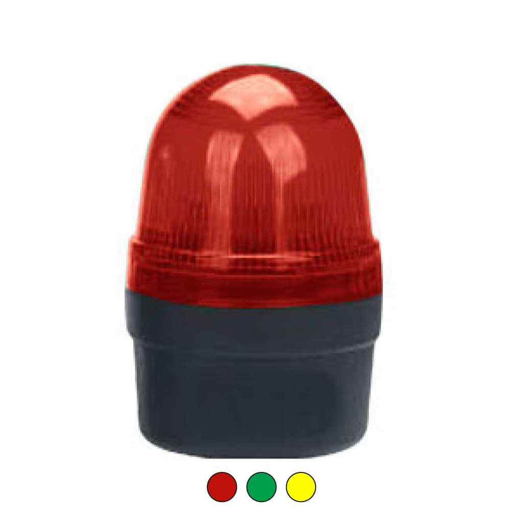 70L03G024 — FAROLA 70mm 24VCA/CD LED VERDE, SOPORTE OPCIONAL#S7-60 (60mm) / #S7-110 (110mm) 