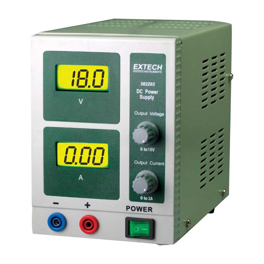 382202 — FUENTE DE PODER DIGITAL, 0-18V/0-3A