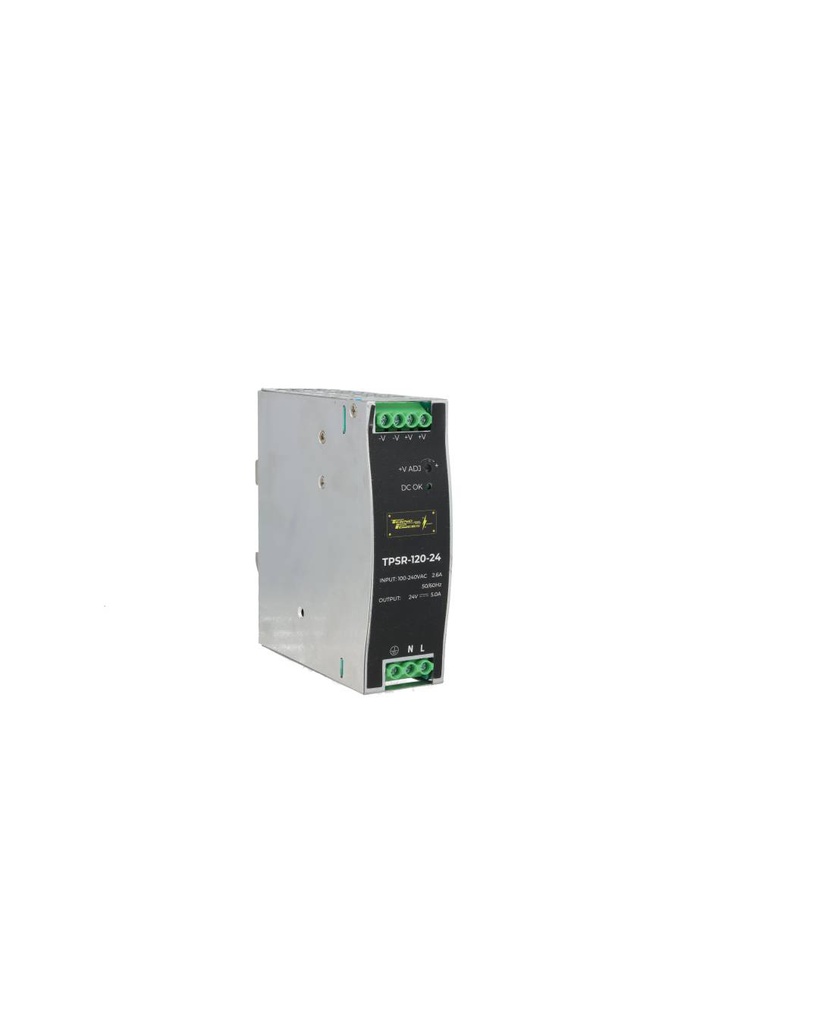 TPSR-120-24 — FUENTE DE VOLTAJE P/RIEL 24VCD 5A 120W