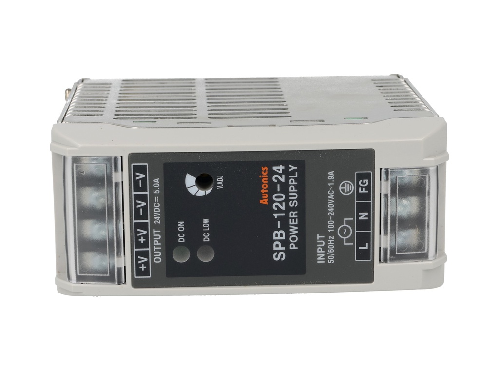 SPB-A120-24 — FUENTE DE VOLTAJE P/RIEL 24VCD,5A,120W