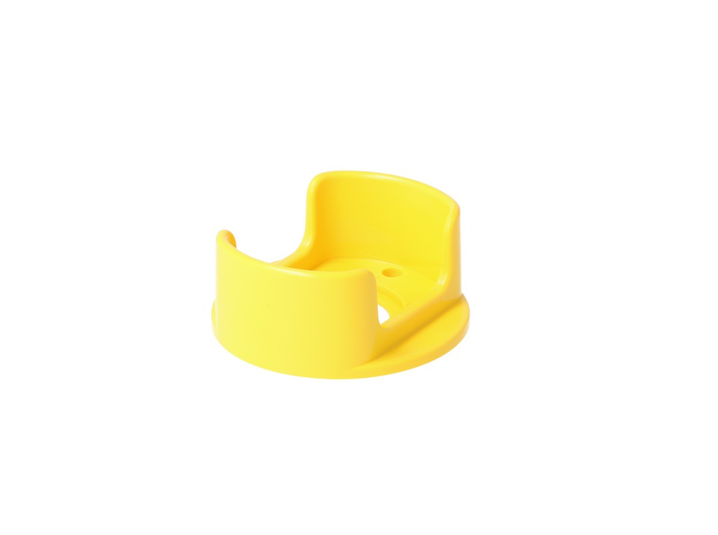 SA-EG1 — GUARDA DE PROTECCION PARA PULSADOR DE EMERGENCIA PEQUEÑO, COLOR AMARILLO, DIMENSIONES D60mm x D22.5mm x 25, 2mm