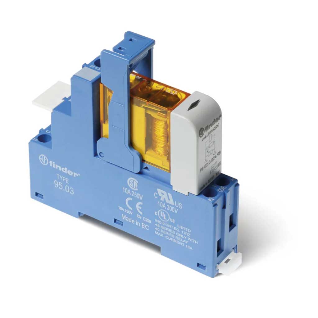 483180240060SPA - INTERFACE MODULAR 024VAC 1P2T 8-10-16A