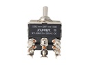 XT-23BF — INTERRUPTORES DE PALANCA 6 TORNILLOS Posiciones: PULS-OFF-PULS Capacidad: 20/15A 125/277VAC 