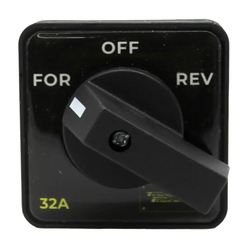 SA32-3-3 — INVERSOR DE GIRO 32A, 440V 3 POSICIONESFOR-OFF-REV, 64X64mm
